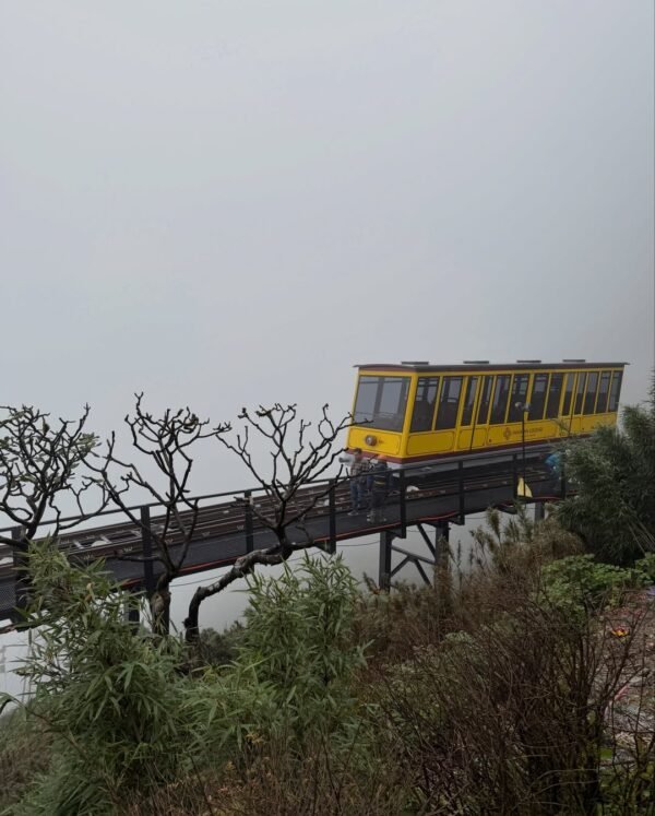 funicular ke puncak fansipan